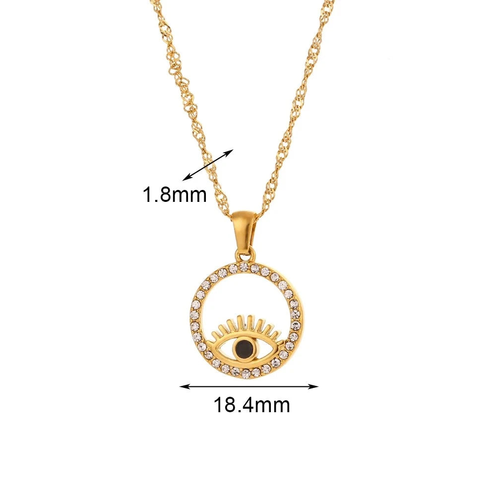 Colar Protetor Banhado em Ouro 18K Colar Protetor Banhado em Ouro 18K Azzura