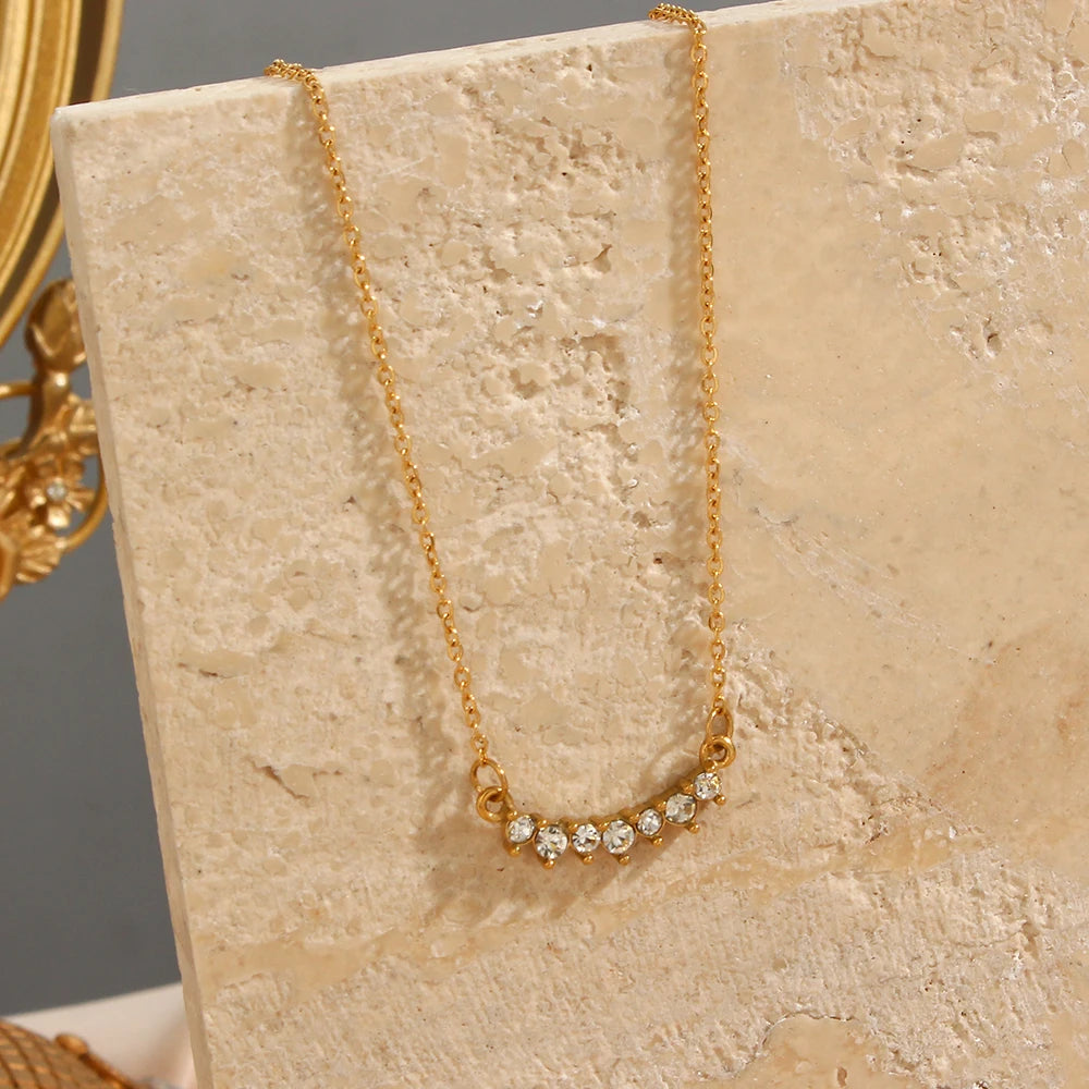 Colar Smile Banhado em Ouro 18K Colar Smile Banhado em Ouro 18K Azzura