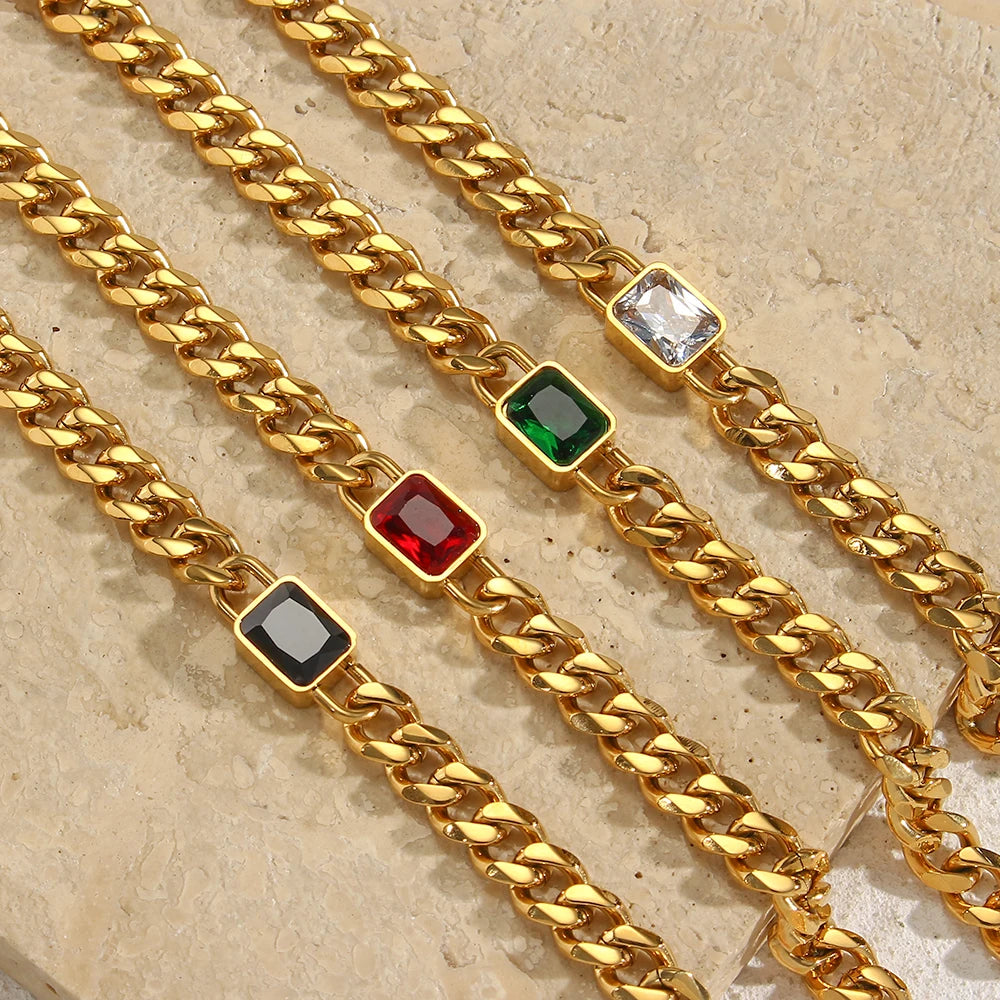 Pulseira Allef Banhado em Ouro 18K Pulseira Allef Banhado em Ouro 18K Azzura