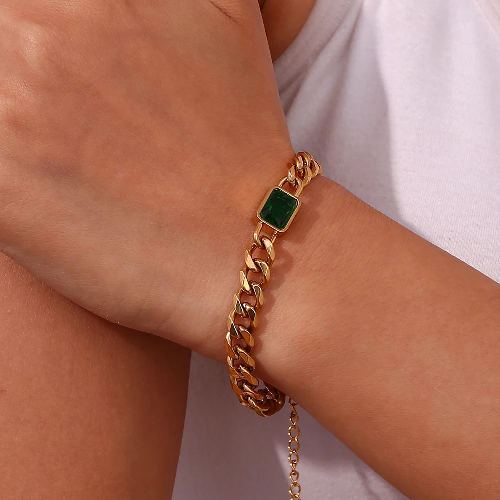 Pulseira Allef Banhado em Ouro 18K Pulseira Allef Banhado em Ouro 18K Azzura