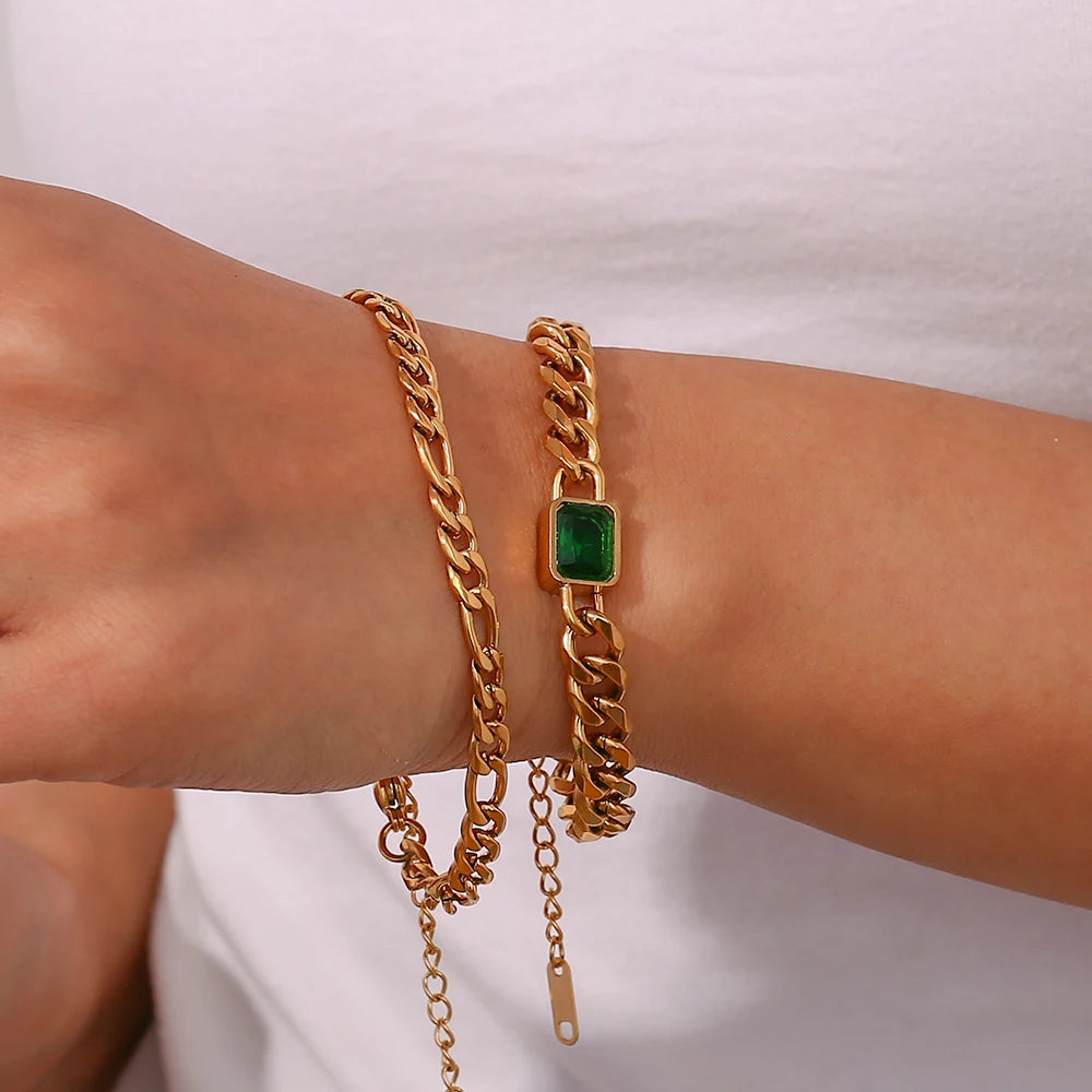 Pulseira Allef Banhado em Ouro 18K Pulseira Allef Banhado em Ouro 18K Azzura
