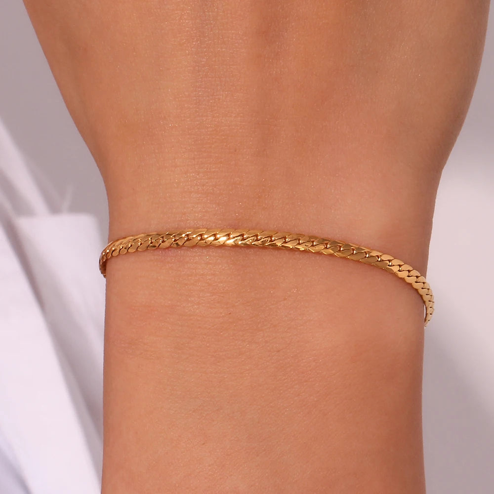 Pulseira Íris Banhado em Ouro 18K Pulseira Íris Banhado em Ouro 18K Azzura