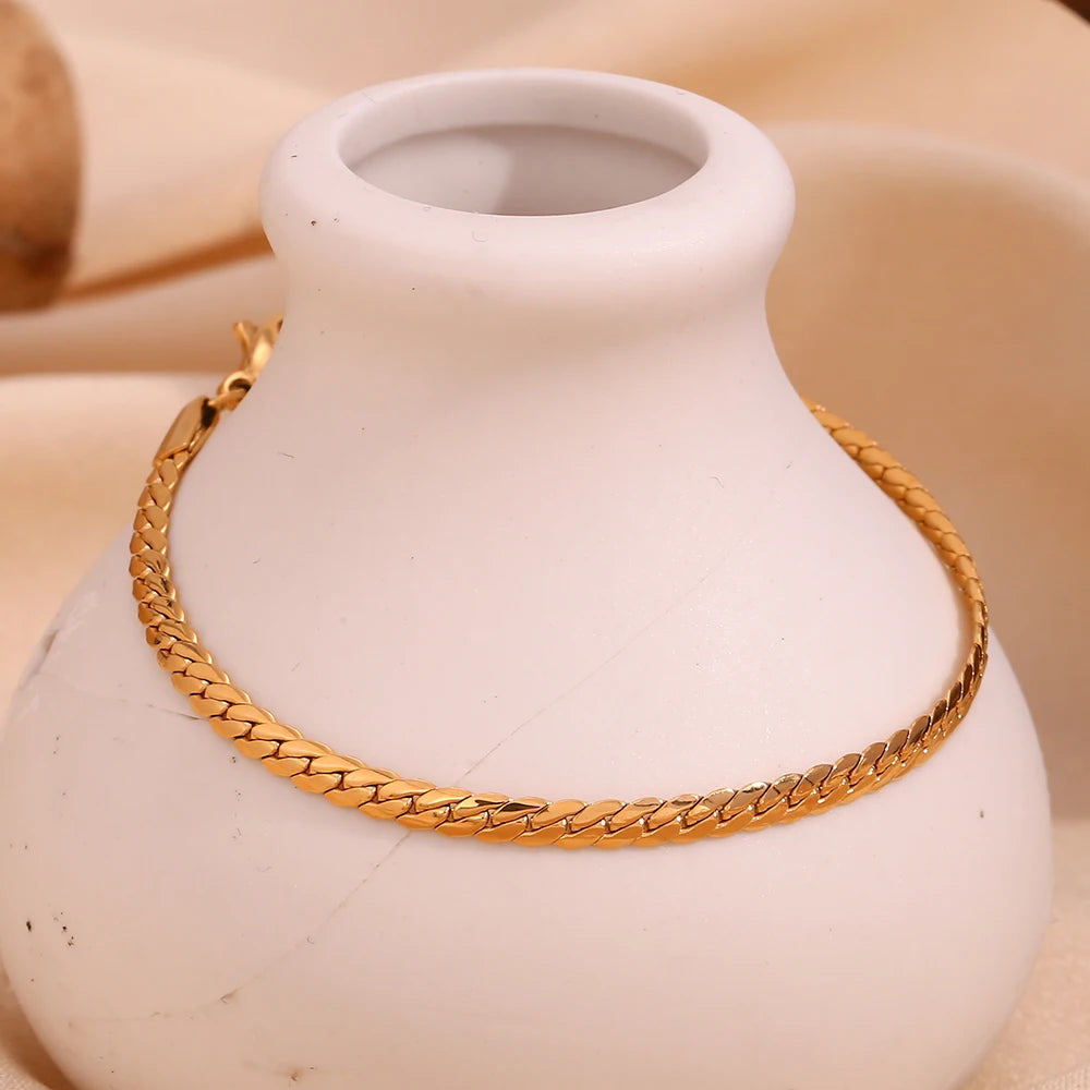 Pulseira Íris Banhado em Ouro 18K Pulseira Íris Banhado em Ouro 18K Azzura