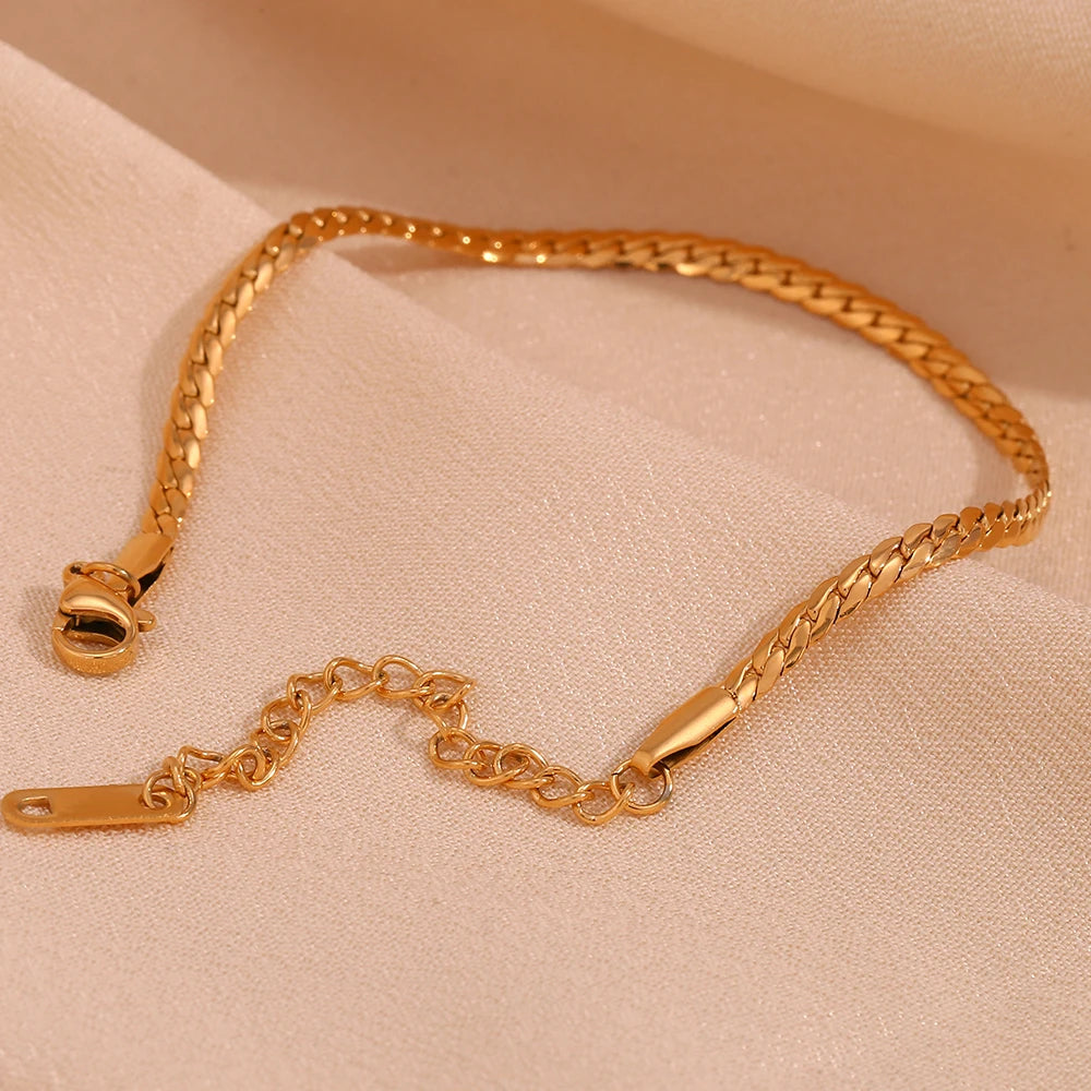 Pulseira Íris Banhado em Ouro 18K Pulseira Íris Banhado em Ouro 18K Azzura