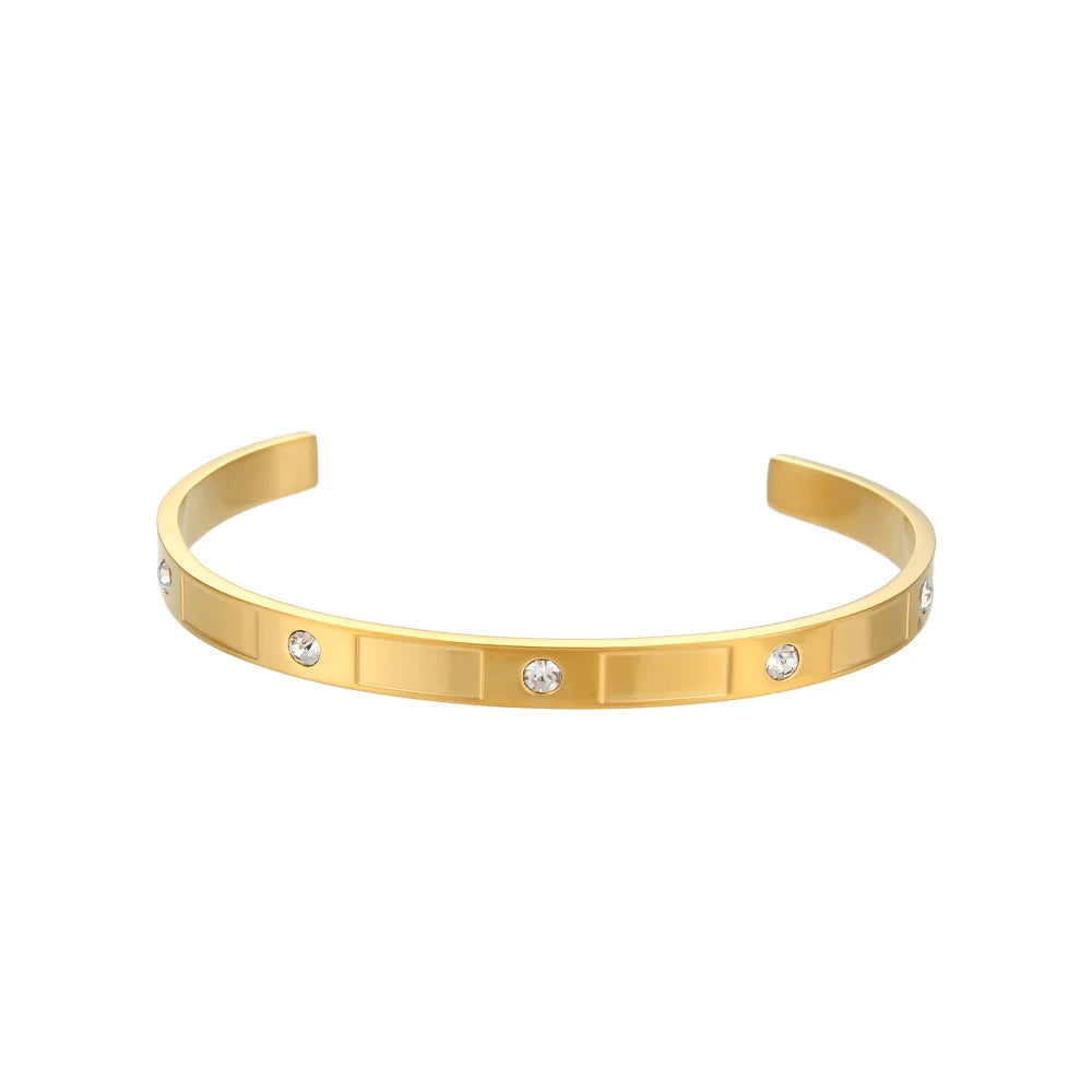 Bracelete Halan Banhado em Ouro 18K Bracelete Halan Banhado em Ouro 18K Azzura Ouro 18-19cm 12g