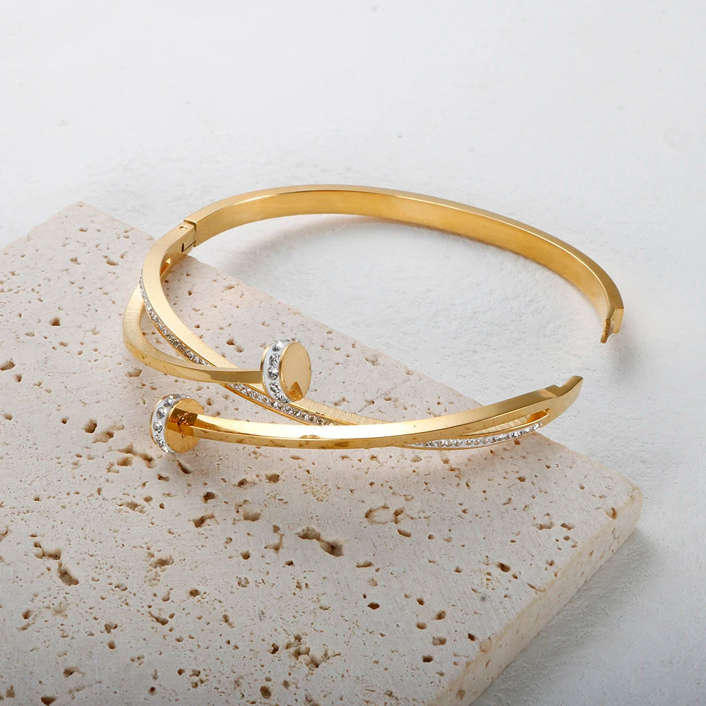 Bracelete Luxury Banhado em Ouro 18K - Azzura