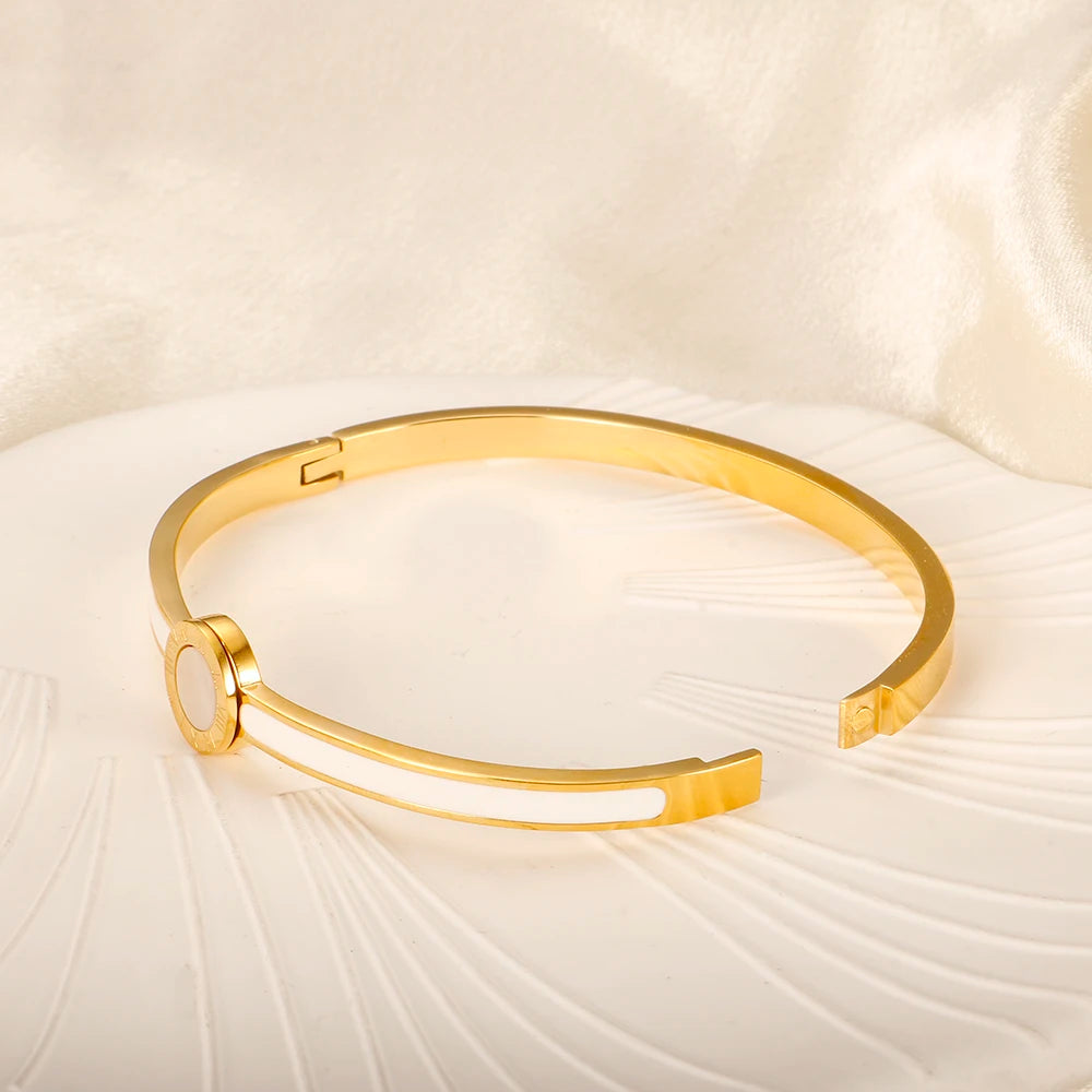 Bracelete Shell Fina Banhado em Ouro 18K - Azzura