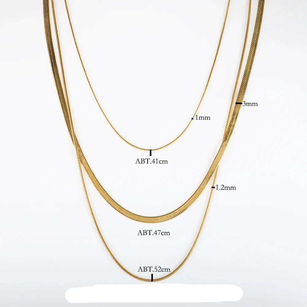 Colar Feminino Premium Concept Banhado em Ouro 18K - Azzura